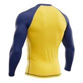 Custom Logo UPF 50 Sublimation Printed Rash Guard Mma Bjj Surf Rashguard Long Sleeve Manufacturers Oem